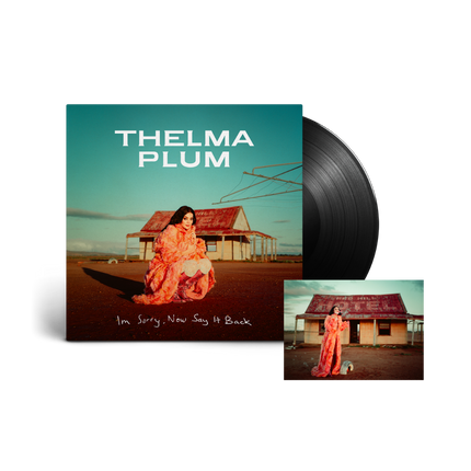 I'm Sorry, Now Say It Back Black Vinyl + Signed Postcard | Thelma Plum