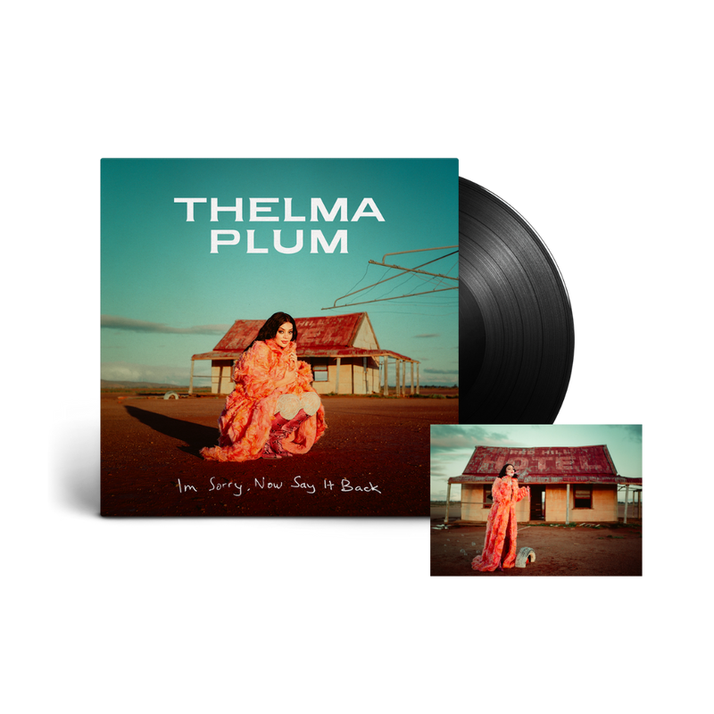 I'm Sorry, Now Say It Back Black Vinyl + Signed Postcard | Thelma Plum