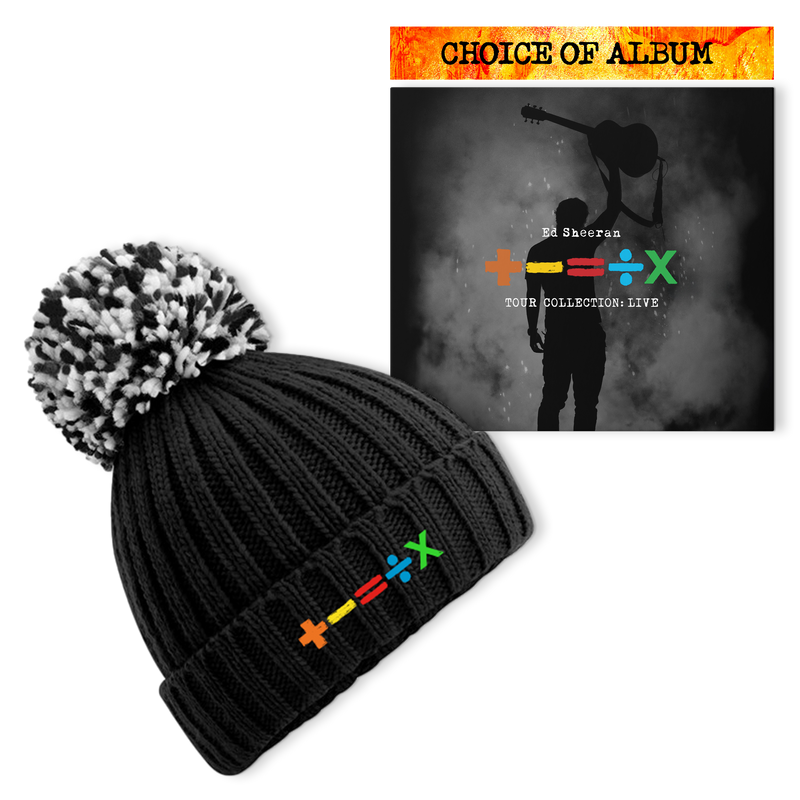 +-=÷× Bobble Hat + Album Bundle | Ed Sheeran