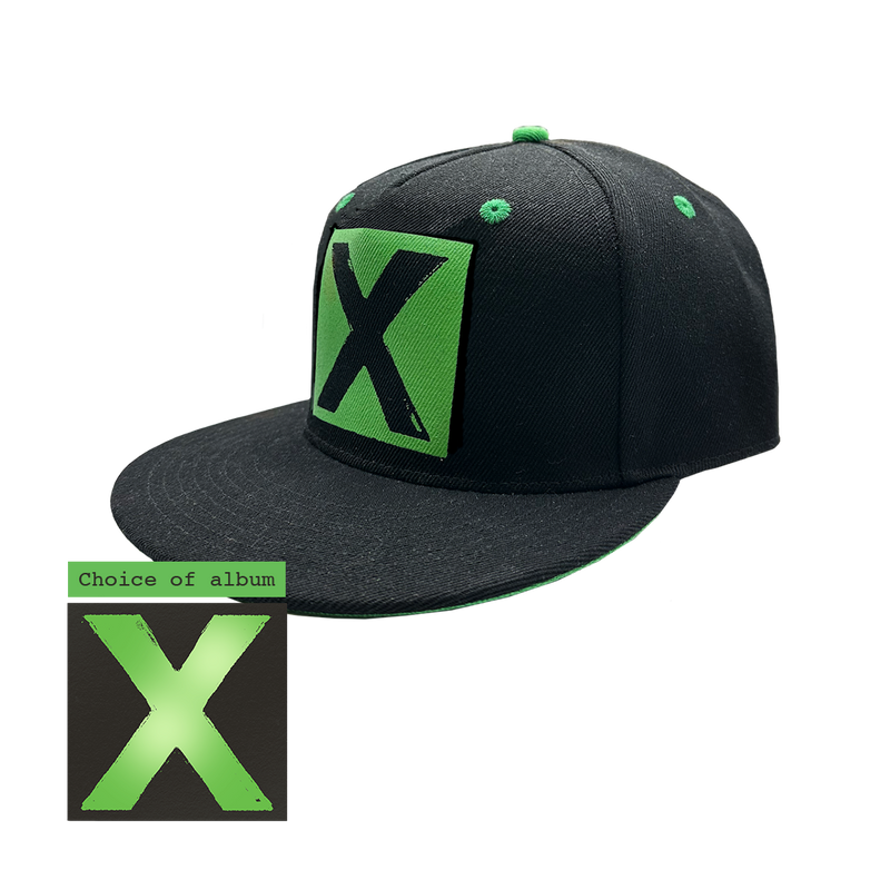 x (10th Anniversary Edition) Cap + Album Bundle | Ed Sheeran