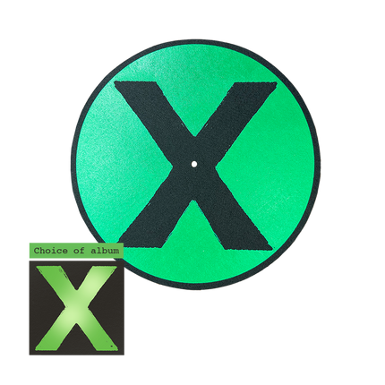 x (10th Anniversary Edition) Slipmat + Album Bundle | Ed Sheeran