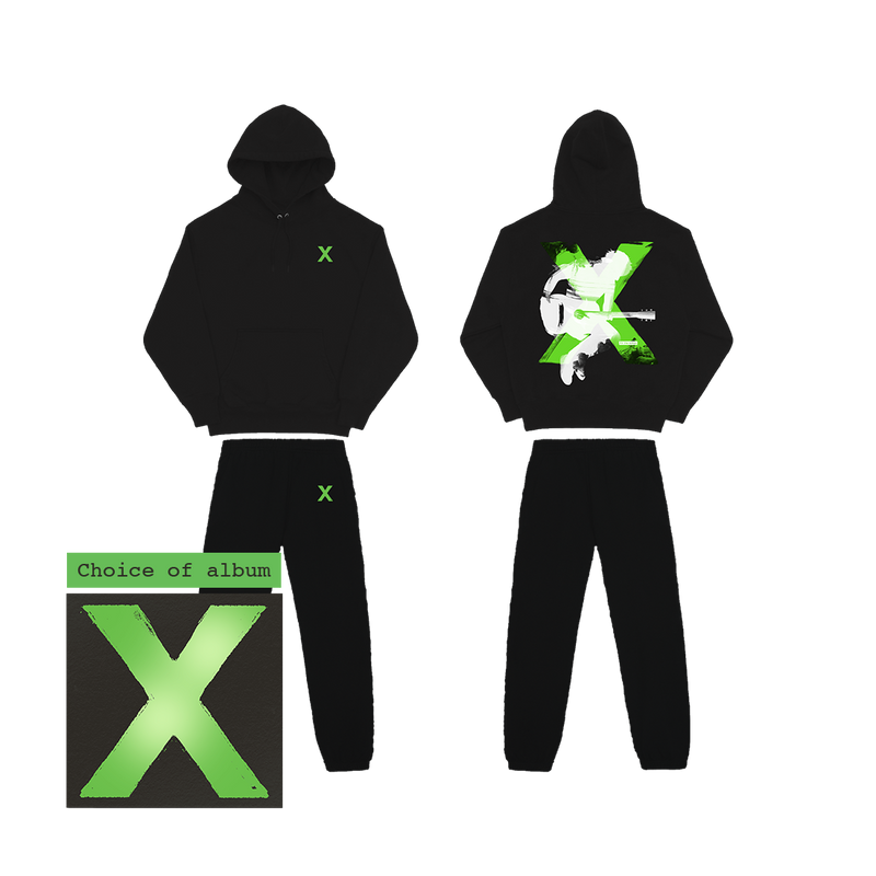 x (10th Anniversary Edition) Tracksuit + Album Bundle | Ed Sheeran