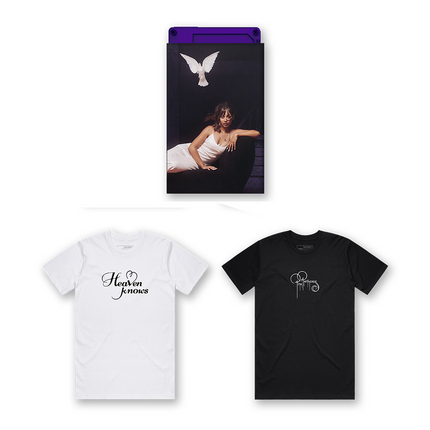 Heaven Knows Cassette + T-Shirts Bundle | PinkPantheress