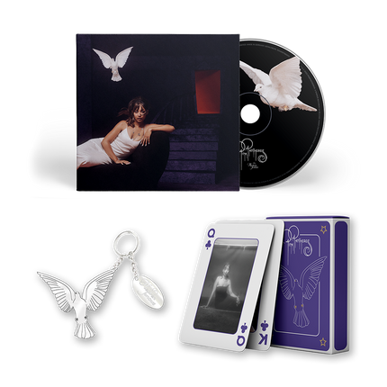 Heaven Knows' CD, Playing Cards + Keyring Bundle  | PinkPantheress