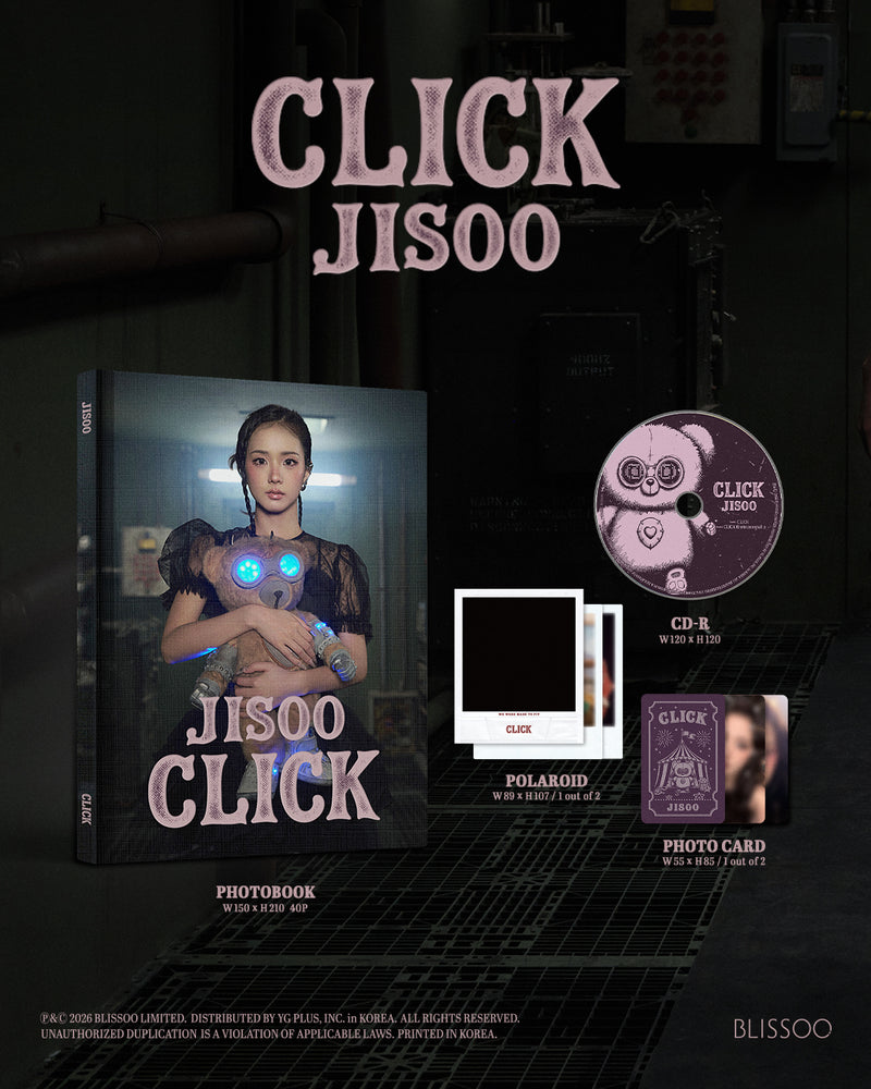 JISOO Single Album [CLICK] PHOTOBOOK VER. | JISOO
