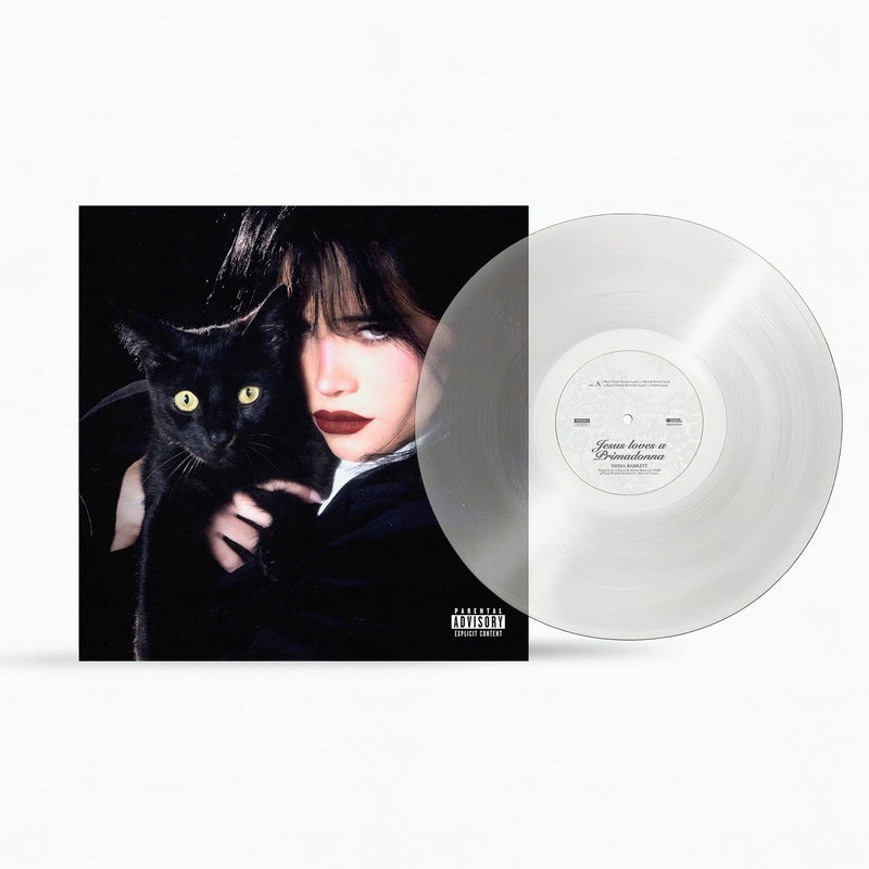 Jesus loves a primadonna Crystal Clear Vinyl LP | NESSA BARRETT