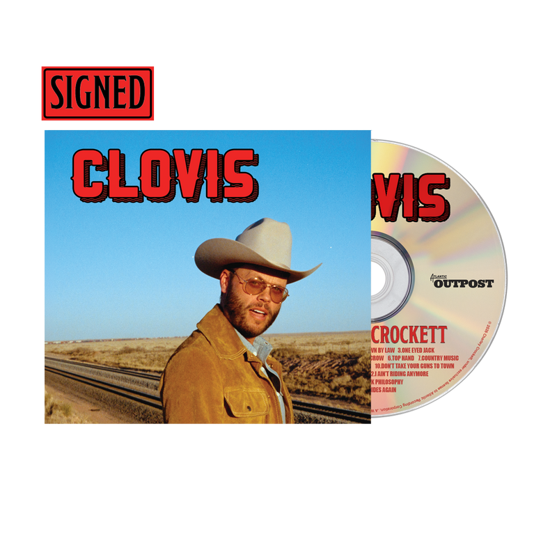Clovis (Official Signed Digipak CD) | Charley Crockett