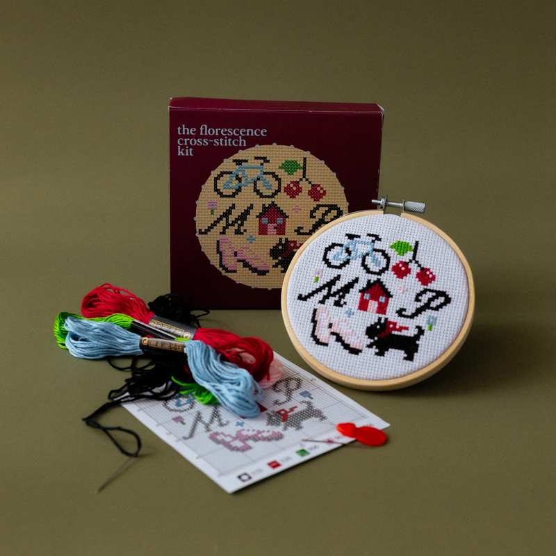 Florescence Cross Stitch Kit | Maisie Peters