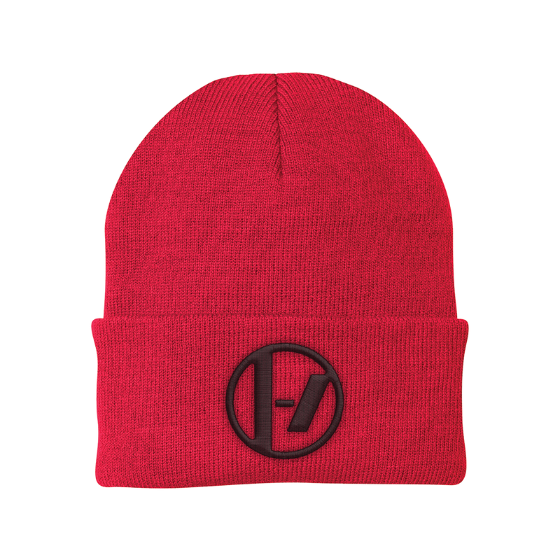 LOGO RED BEANIE | Twenty One Pilots