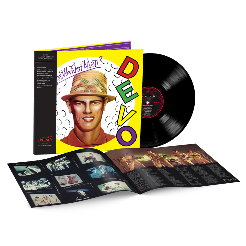 Q: Are We Not Men? A. We Are Devo! (Rhino High Fidelity) Vinyl | DEVO