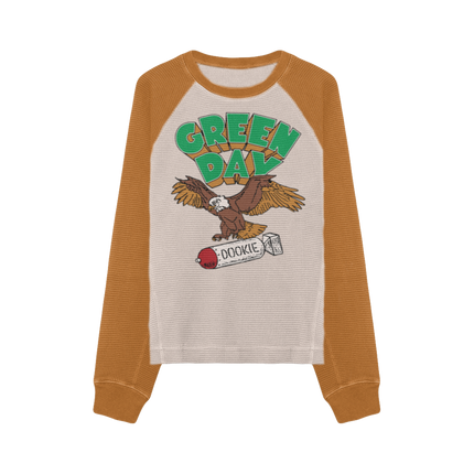 Green Day Dookie Eagle Thermal Longsleeve