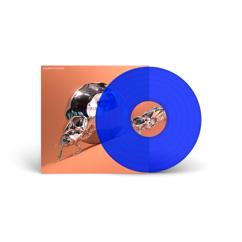 Sisyphus Blue Vinyl + Classic Golden Features Tee / Stag Beetle Premium Hoodie