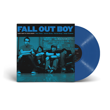 Fall Out Boy Take This To Your Grave 20th Anniversary Edition Blue Vinyl