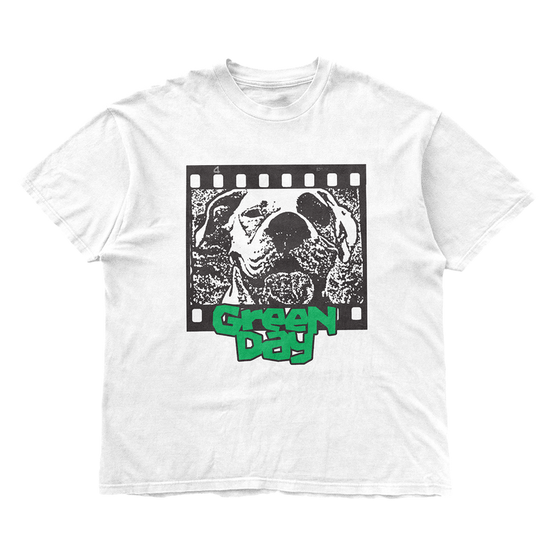 Film Strip Dog T-Shirt | Green Day 