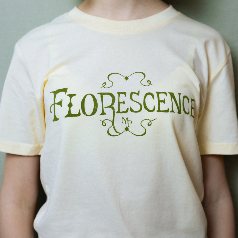 Florescence T-Shirt with Choice of Music & Signed Art Card