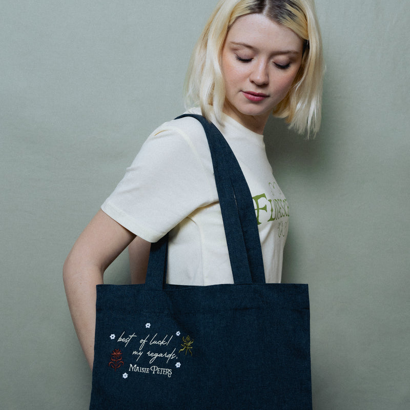 Florescence Tote Blue with Choice of Music