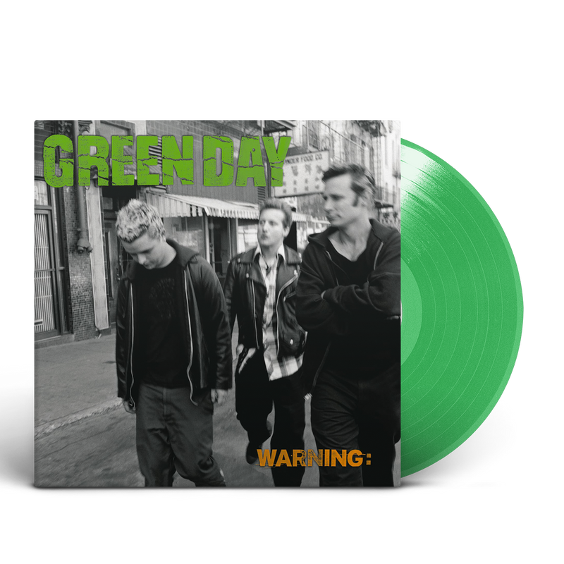 Warning Fluorescent Green Vinyl | Green Day