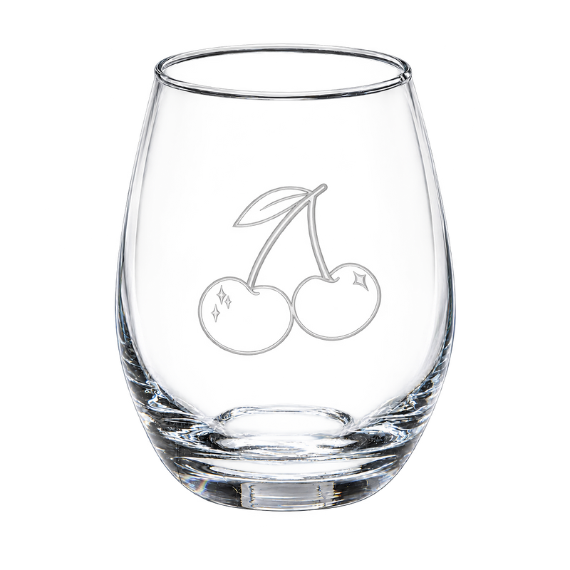 Holiday Things Stemless Wine Glass (Set of 2) | Hilary Duff
