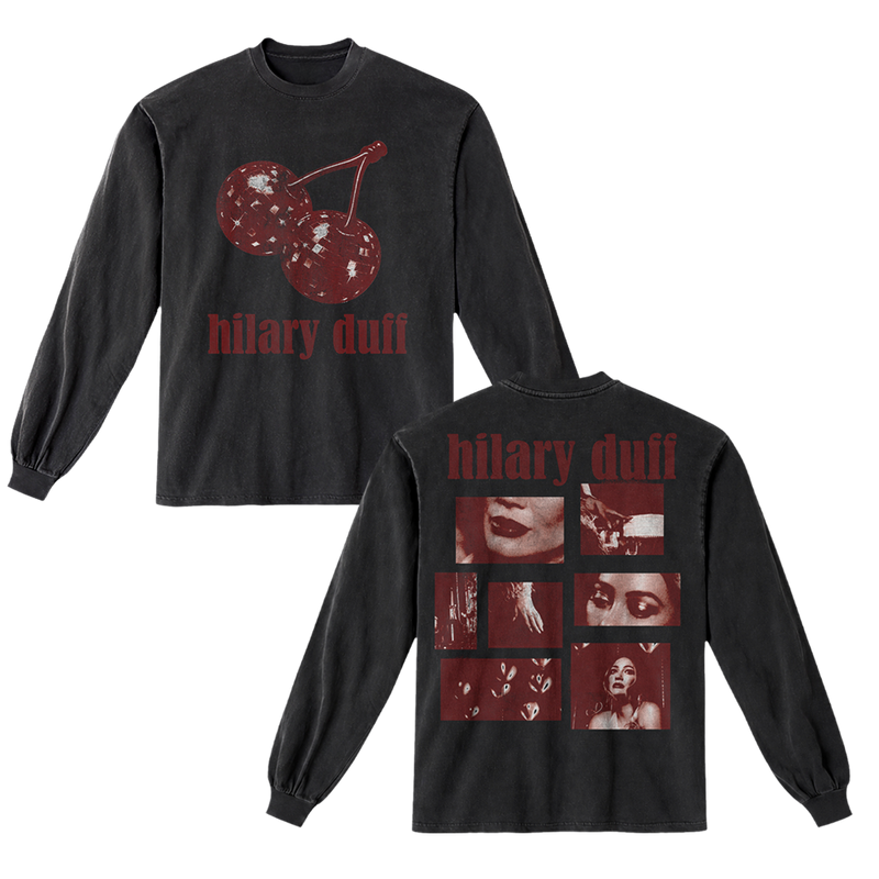 Disco Cherries LS T-Shirt | Hilary Duff