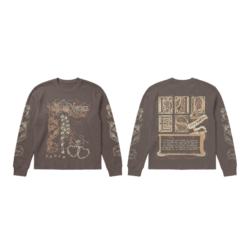Hades Story Book Brown Thermal Long Sleeve | Melanie Martinez