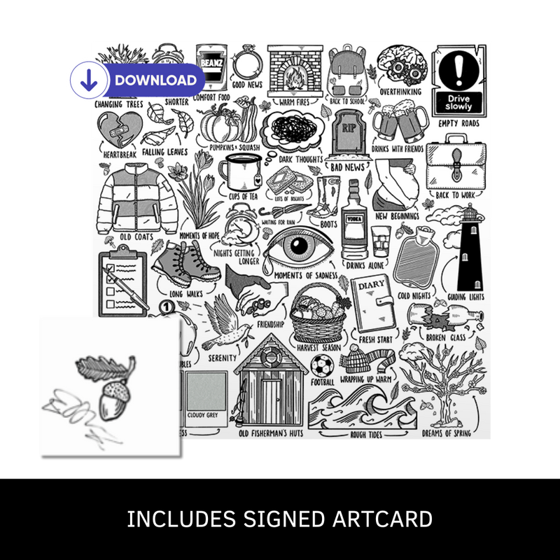 Autumn Variations Digital Download + Signed Artcard | Ed Sheeran