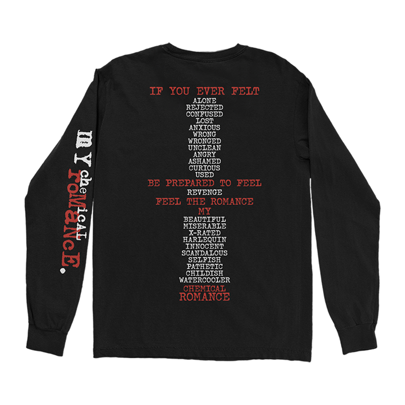 If You Ever Felt Long Sleeve T-Shirt | My Chemical Romance
