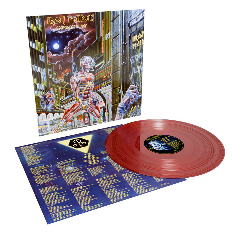Somewhere in Time (40th Anniversary Limited Edition Oxblood Colour Vinyl) | Iron Maiden