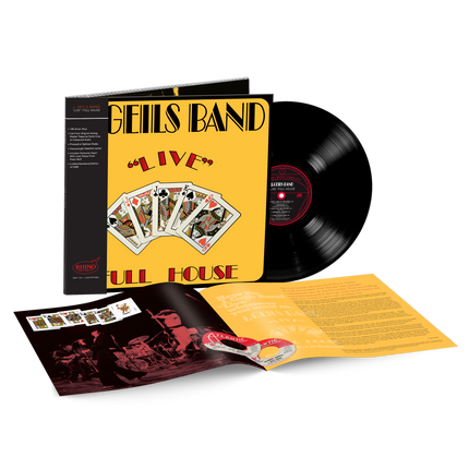 "Live" Full House (Rhino High Fidelity) Vinyl | The J. Geils Band