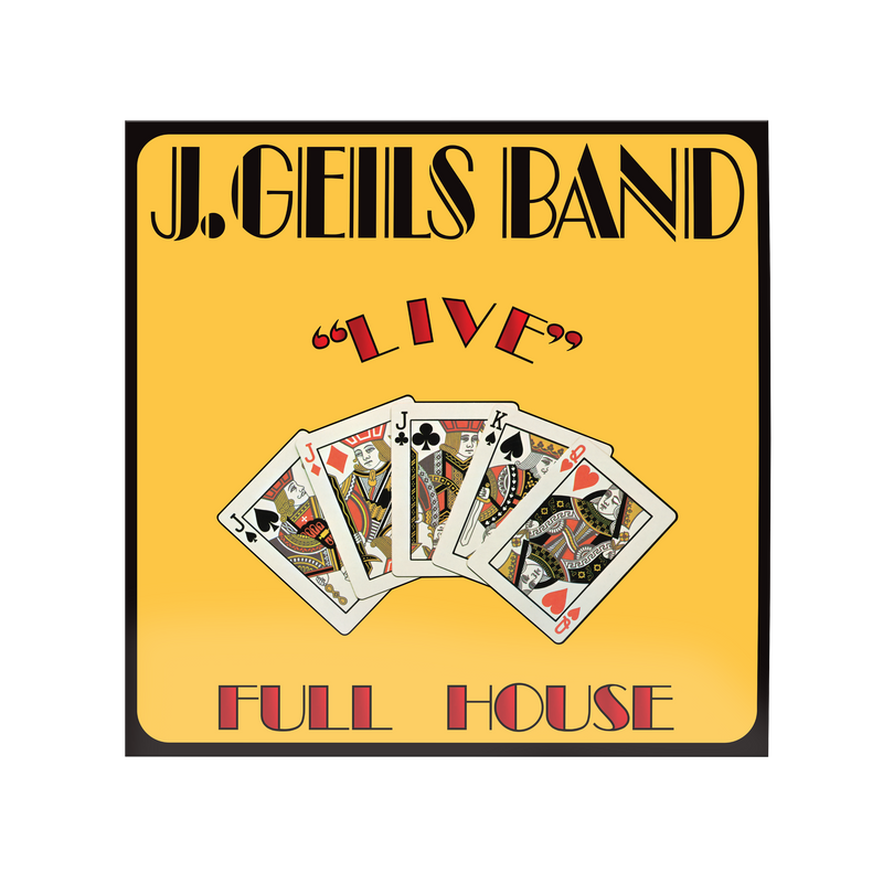 "Live" Full House (Rhino High Fidelity) Vinyl | The J. Geils Band