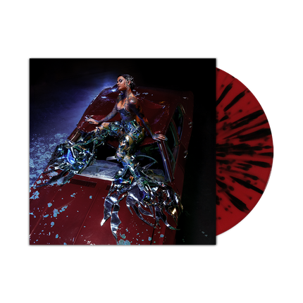 Crash Limited Edition Red with Black Splatter Vinyl | Kehlani