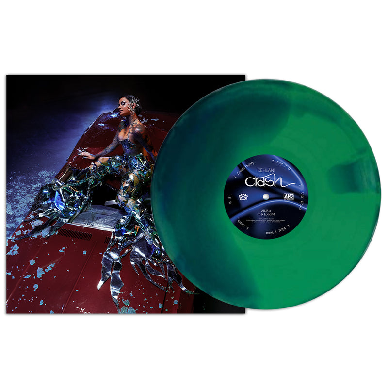 Crash Green Mix Exclusive Vinyl (signed) | Kehlani