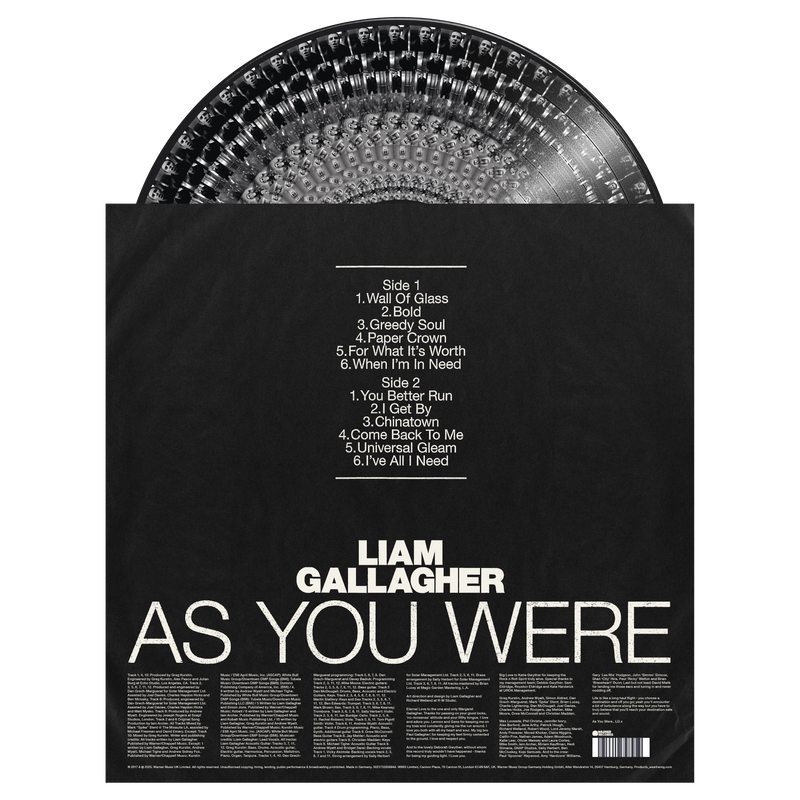 As You Were (Limited Edition Zoetrope Vinyl) | Liam Gallagher As You Were (Limited Edition Zoetrope Vinyl) | Liam Gallagher
