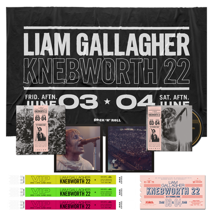 Liam Gallagher Knebworth 22 Deluxe CD