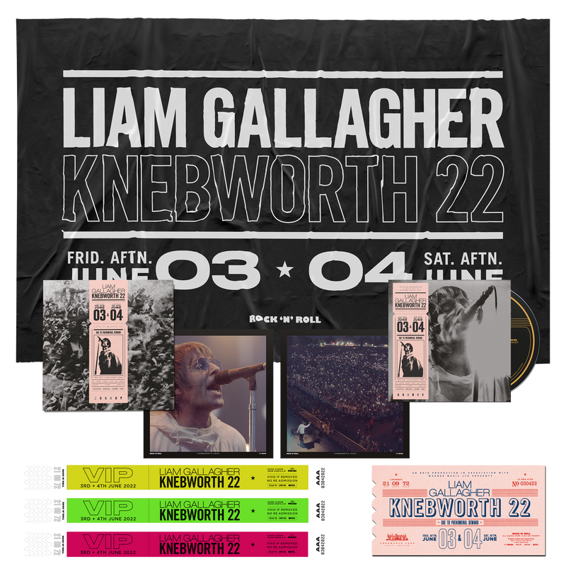 Liam Gallagher Knebworth 22 Deluxe CD