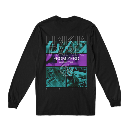 FROM ZERO WORLD TOUR TEXTURES BLACK LONGSLEEVE