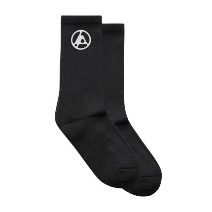 Linkin Park Black Embroidered Socks