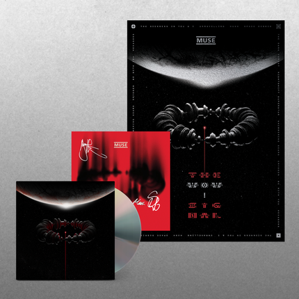 The Wow! Signal Signed CD & Mirror Print Bundle (Limited Edition) | Muse