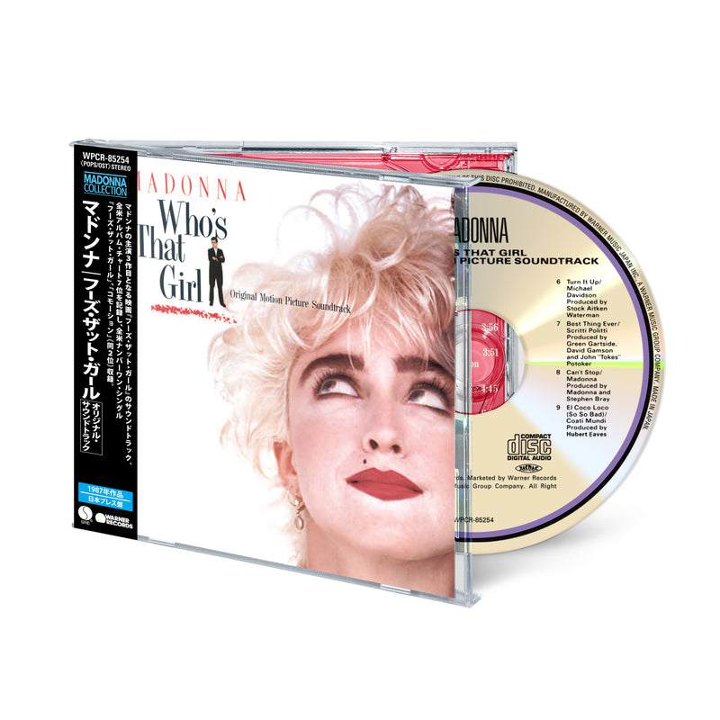 Who's That Girl (Original Motion Picture Soundtrack) - CD (Japanese Edition) | Madonna