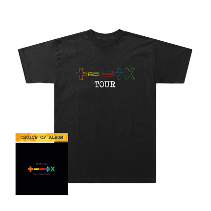 '+-=÷×' (TOUR COLLECTION) T-Shirt + Album Bundle | Ed Sheeran