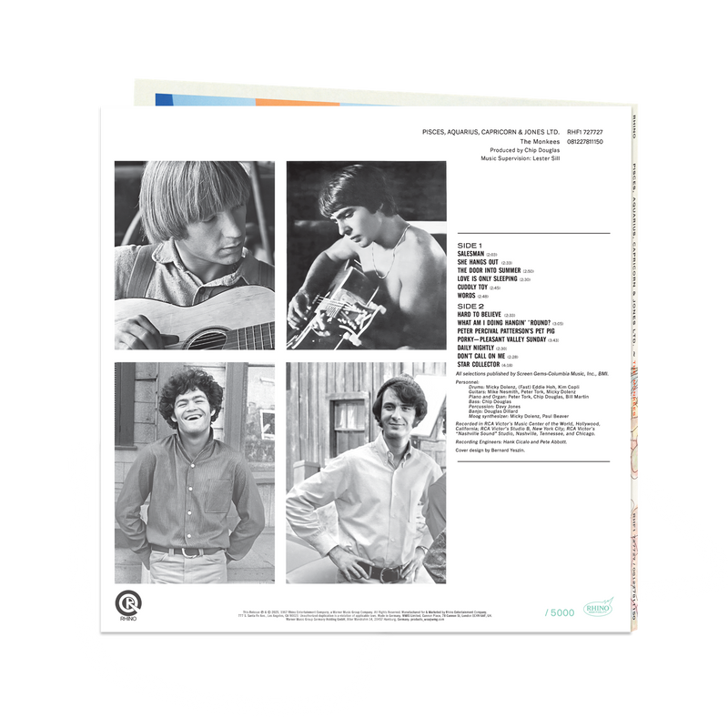 Pisces, Aquarius, Capricorn & Jones Ltd. (Rhino High Fidelity) | The Monkees