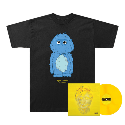 Subtract Yellow Vinyl and Blue Monster T-Shirt