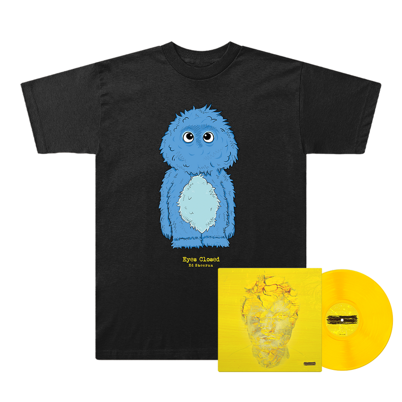 Subtract Yellow Vinyl and Blue Monster T-Shirt