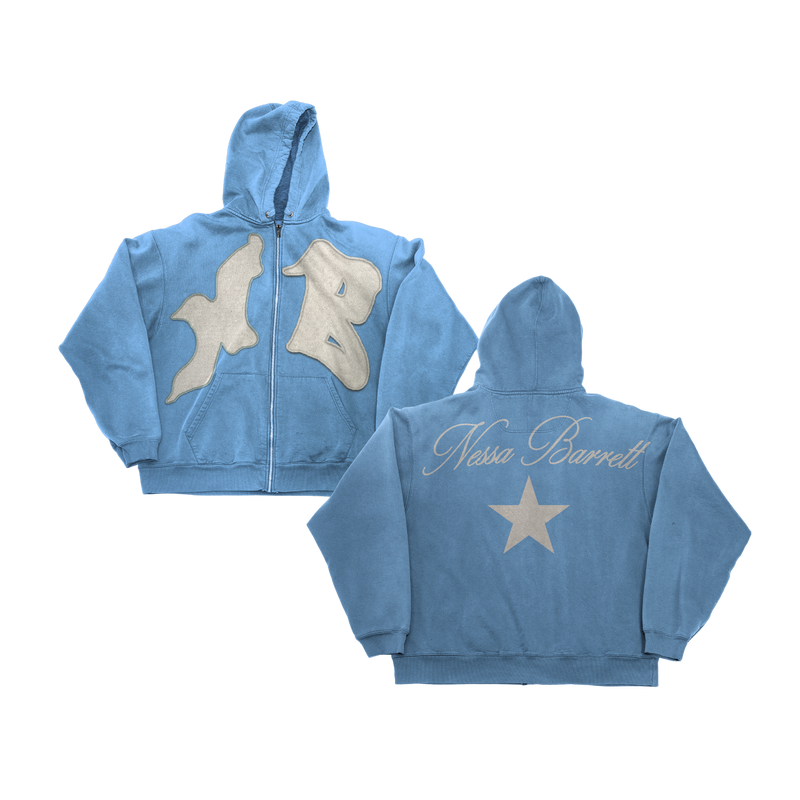 NB Patch Zip Hoodie | NESSA BARRETT