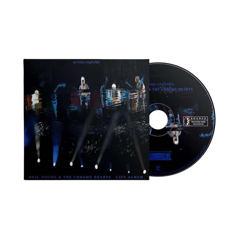 As Time Explodes - The Live Album CD | Neil Young & The Chrome Hearts