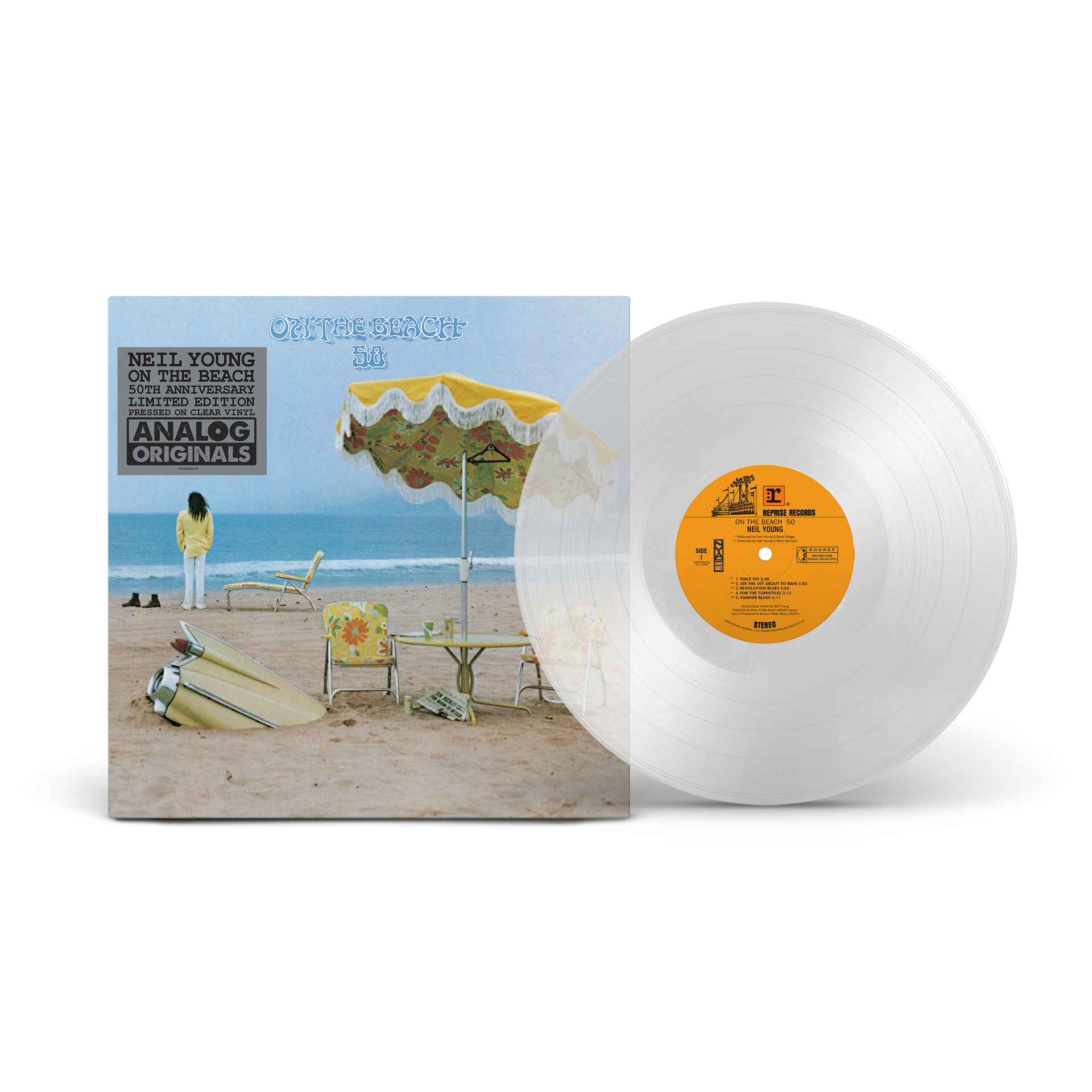 Neil Young – On The Beach Japan Promo LP Neil Young - On the Beach - new vinyl – PHONOPOLIS Montreal