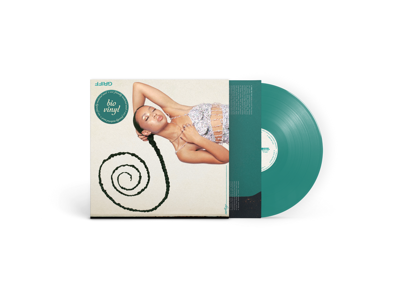 Vertigo Transparent Petrol BIO Vinyl