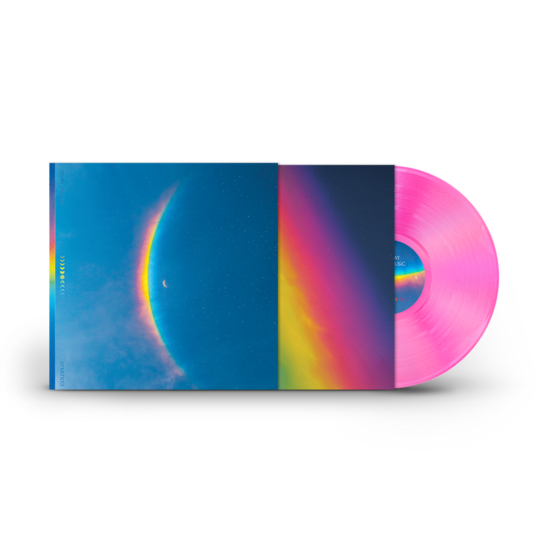 Coldplay Moon Music Pink Vinyl