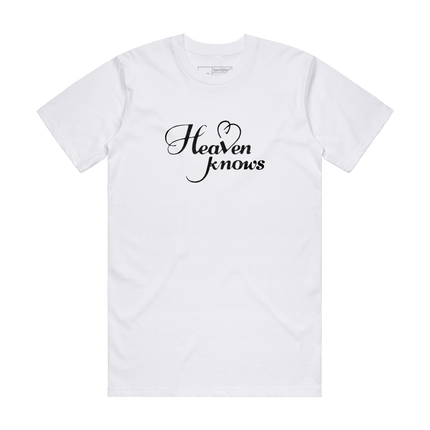 Heaven White T-Shirt | PinkPantheress