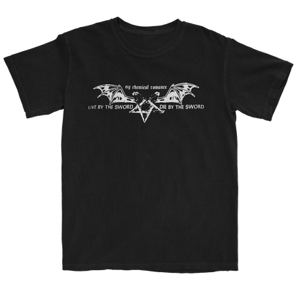 Pentagram Wings T-Shirt | My Chemical Romance