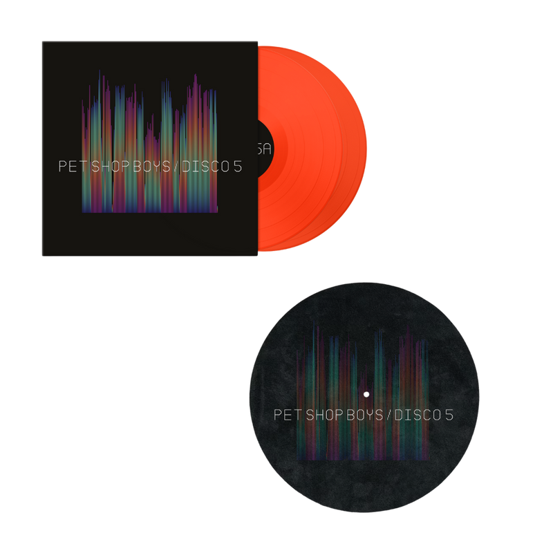 Disco 5 Orange Vinyl and Slipmat Bundle | Pet Shop Boys